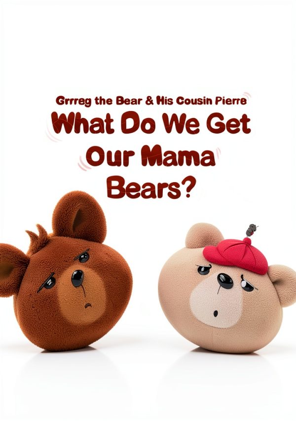 Grrreg the Bear and His Cousin Pierre: A Heartwarming Children's eBook-0