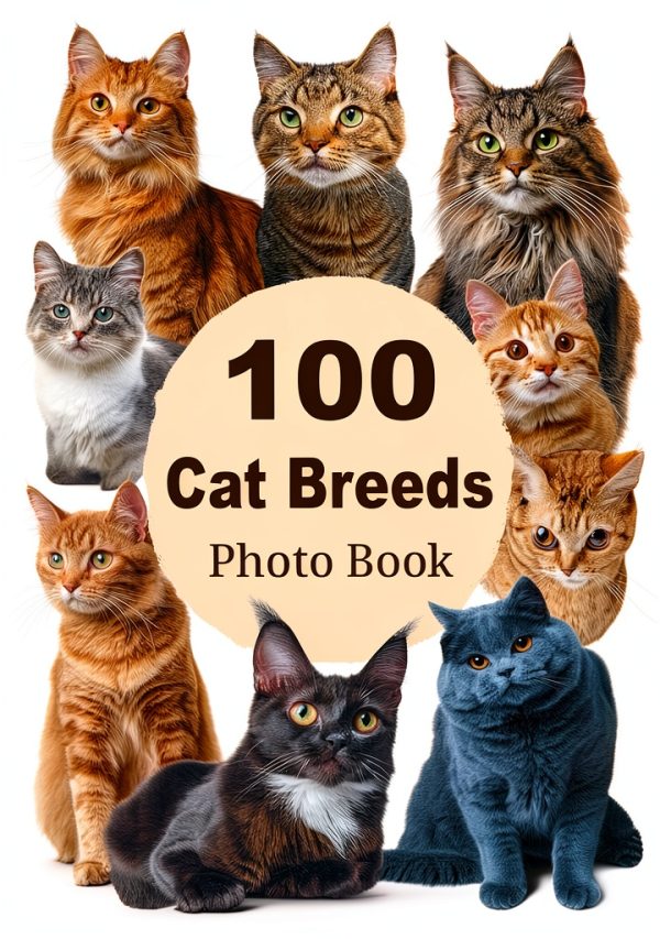 Cat Breeds Kindle eBook - 206 Pages Enhanced Typesetting-0