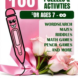 Travel Game Puzzle Book for Kids - Logic & Brain Teasers-0