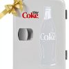 Diet Coke Mini Fridge Koolatron Refrigerator DC04 Gray 6 Can-1
