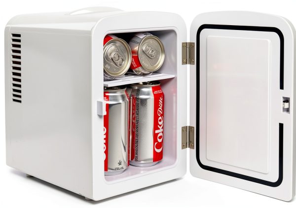 Diet Coke Mini Fridge Koolatron Refrigerator DC04 Gray 6 Can-4