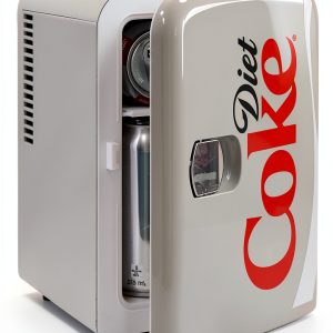 Diet Coke Mini Fridge Koolatron Refrigerator DC04 Gray 6 Can-0