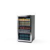 COWSAR 4.5 Cu.Ft Wine Fridge 37 Bottle, ETL Approved Freestanding Wine Cooler 145 Can Beverage Refrigerator with Stainless Steel Reversible Glass Door, Drink Fridge for Home Bar, Kitchen, Game Room-6