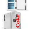 Diet Coke Mini Fridge Koolatron Refrigerator DC04 Gray 6 Can-7