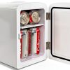 Diet Coke Mini Fridge - 6 Can Refrigerator for Bedroom Office, Portable Table Top Beverage Cooler, 12V 110V Refrigerador For Drinks, Soda, Wine, Use In Car, Dorm, Outdoor, Patio-1