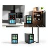 Beverage Refrigerator 24-Can Mini Cooler Electactic JC-90 Black-4