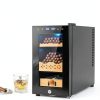 Cigar Electric Humidor 25L Velieta with LED Screen and Safety Lock-5