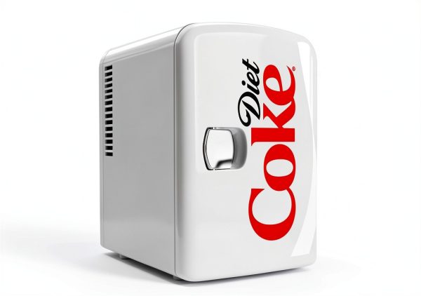 Diet Coke Mini Fridge Koolatron Refrigerator DC04 Gray 6 Can-6