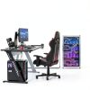 Gaming Beverage Refrigerator Manastin MSDGBR 3.2 Cu Ft LED Light Up-5