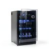 Beverage Fridge Tehanld 3.2CuFt Silver Mini with Glass Door-3